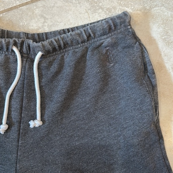 NWOT! Free People FP Movement Gray Relaxed Longer Length Sweats Shorts M - Picture 3 of 6